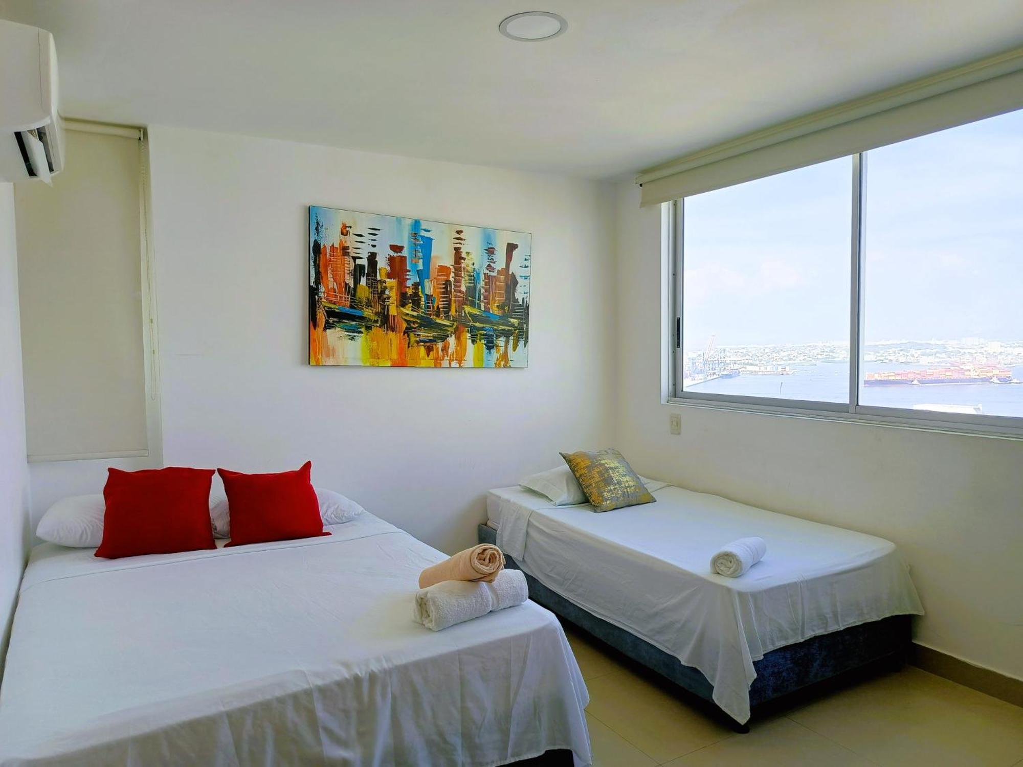 Apartamentos Palmetto - Frente Al Mar Cartagena Стая снимка